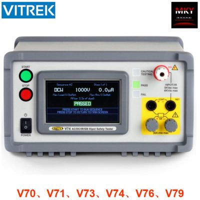 美国Vitrek V70系列台式耐压测试仪/绝缘测试仪/接地电阻测试仪